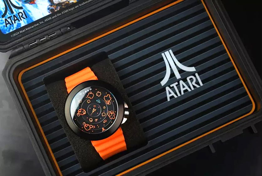 Atari relogio embalagem