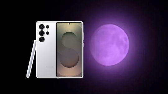 Bug da One UI 8 Beta no Galaxy S25 Ultra deixa fotos da Lua em roxo