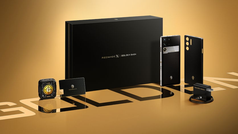 Celular de ouro! Red Magic 10 Pro ganha versão com construção em ouro e prata