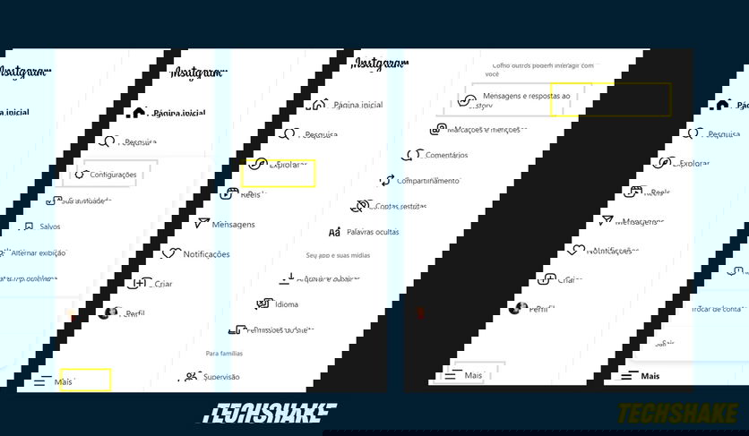 como tirar o online do instagram