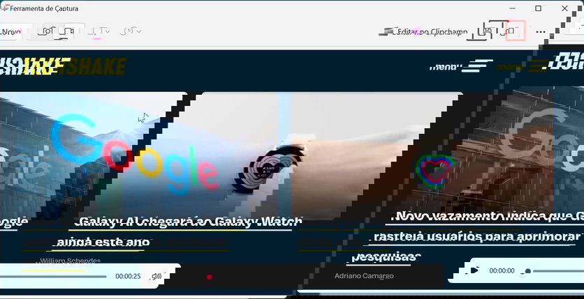 como gravar tela do pc