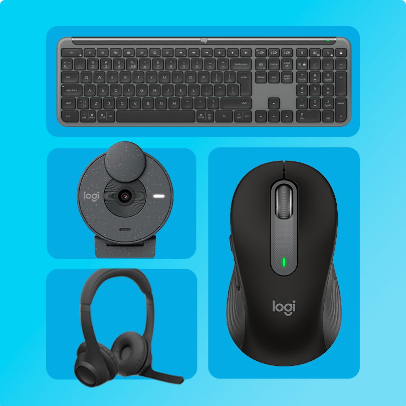 Espaço essencial logitech