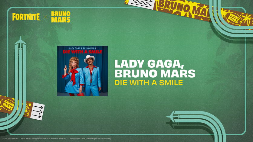 Temporada 9 do Fortnite Festival é estrelada por Bruno Mars; veja skins, músicas e mais