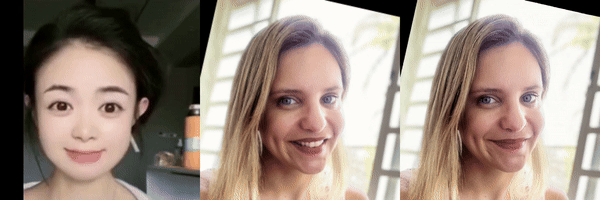 Vídeo gerado por foto em versão demo de serviço