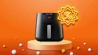Grandona, smart e com descontão: Airfryer Essential XL tem 48% OFF na Amazon