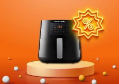 Grandona, smart e com descontão: Airfryer Essential XL tem 48% OFF na Amazon