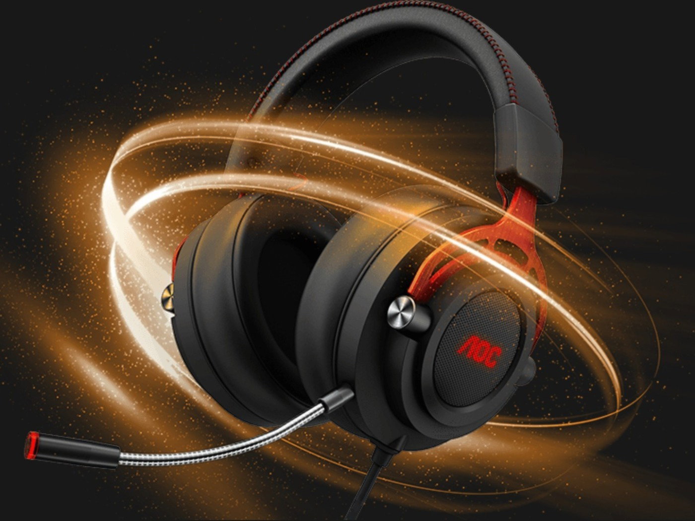 R Headset Headset gamer AOC com cancelamento de ruído e microfone por menos de R ...