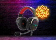 Headset Redragon Zeus X Chroma Mk.II com som surround 7.1 tem 15% de desconto na KaBuM!