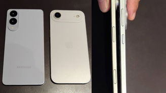 Imagem vazada revela a finura do iPhone 17 Air (superando o S25 Edge)