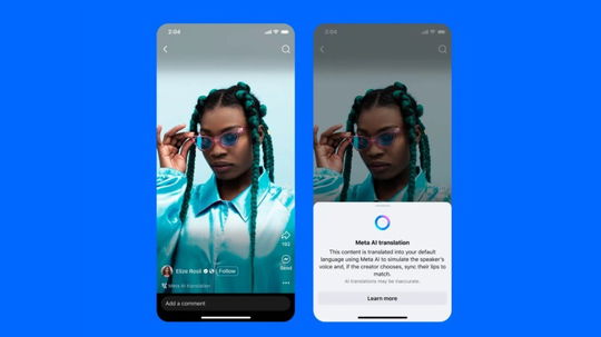 Instagram e Facebook agora dublam vídeos com IA que replica voz dos usuários