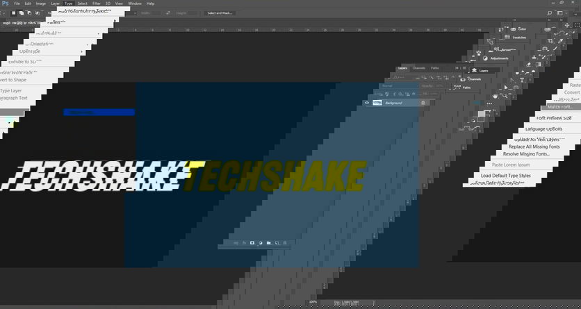 descobrir tipo de letra