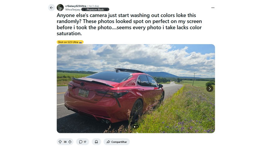 Problemas de câmera Galaxy S23