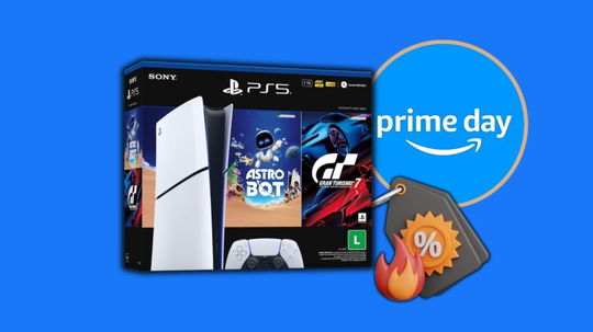 R$ 500 OFF! Novo bundle do PS5 Slim com 12% de desconto no Prime Day