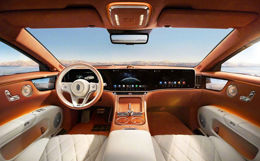 S800 interior de frente