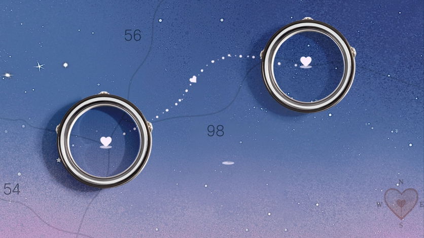 Smartrings Frisson têm recursos de linguagem do amor entre casais