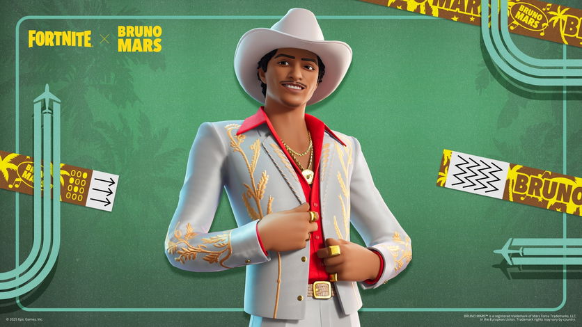Temporada 9 do Fortnite Festival é estrelada por Bruno Mars; veja skins, músicas e mais