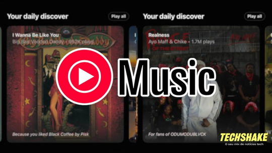 YouTube Music adiciona recurso para descobrir novas músicas todos os dias; conheça