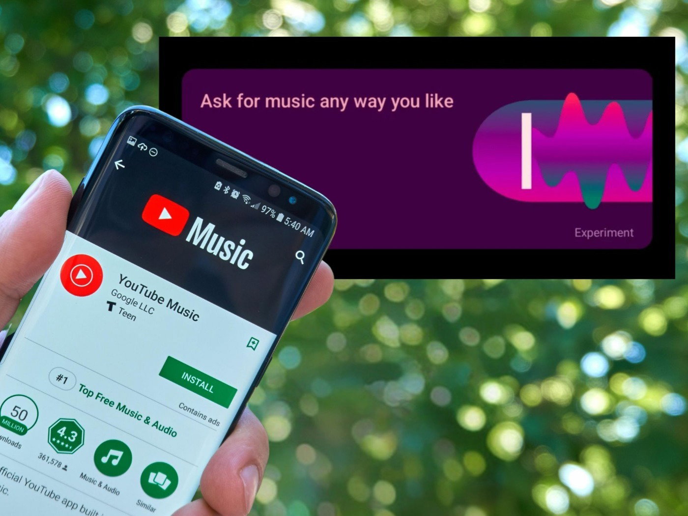 YouTube Music testa rádio de IA gerada por prompts personalizada para ...